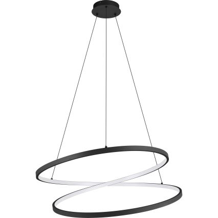 Eglo - LED pendel LED/42W/230V 3000K sort