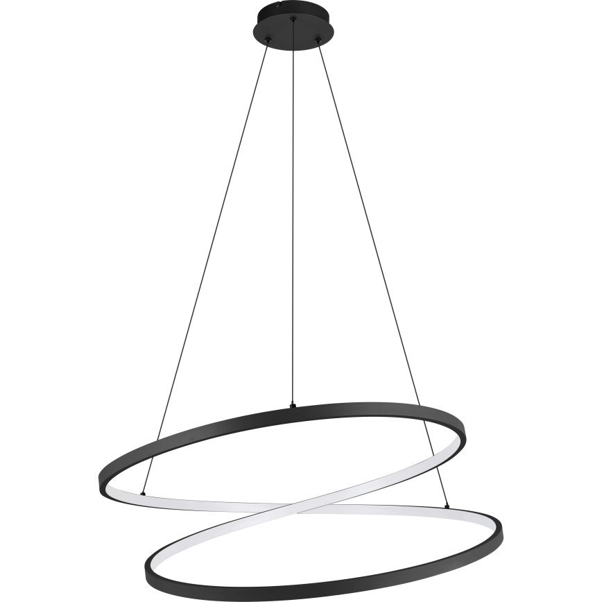 Eglo - LED pendel LED/42W/230V 3000K sort