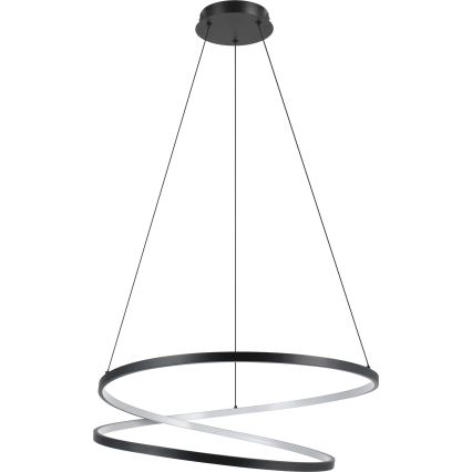Eglo - LED pendel LED/42W/230V 3000K sort