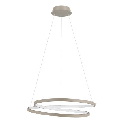 Eglo - LED pendel LED/36W/230V 3000K beige