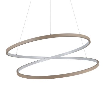 Eglo - LED pendel LED/42W/230V 3000K beige