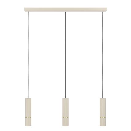 Eglo - LED pendel 3xGU10/5W/230V 3000K beige