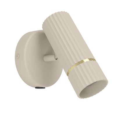 Eglo - LED væglampe 1xGU10/5W/230V 3000K beige