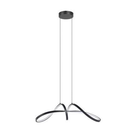 Eglo - LED pendel m. RGBW-farver dæmpbar LED/22W/230V 2700-6500K sort