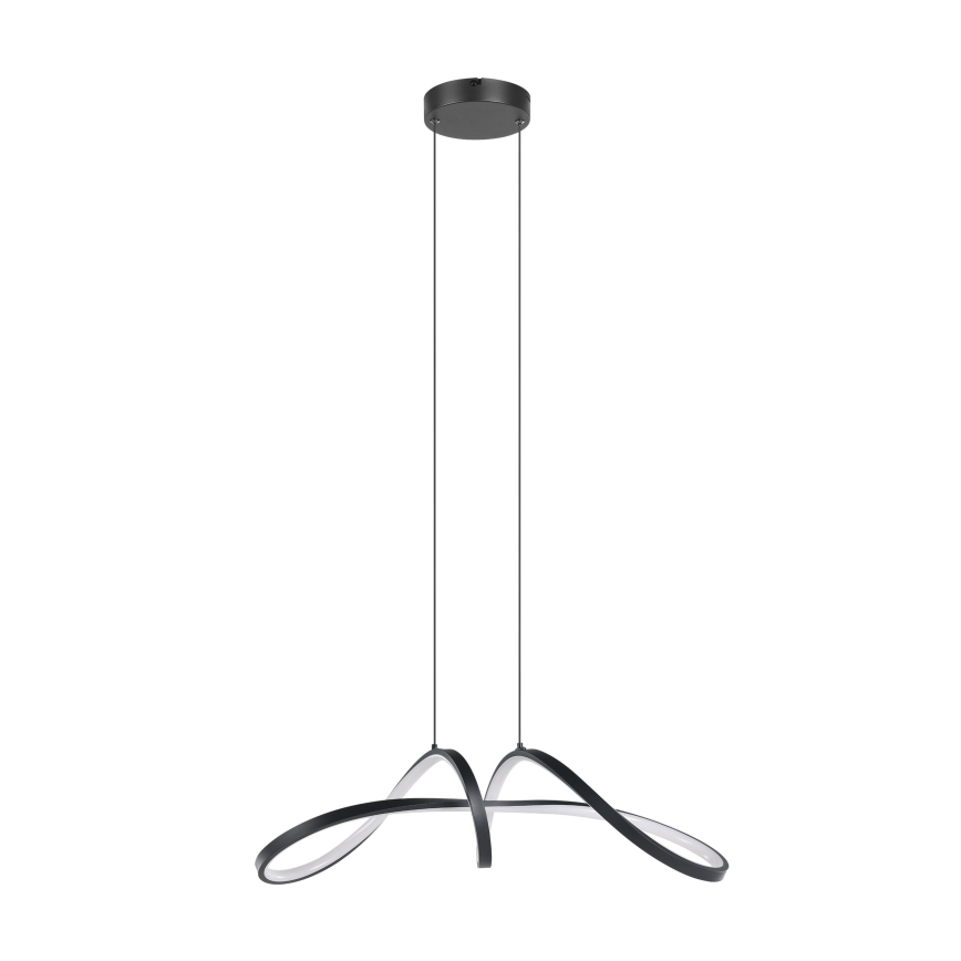Eglo - LED pendel m. RGBW-farver dæmpbar LED/22W/230V 2700-6500K sort