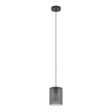 Eglo - Pendel 1xE27/40W/230V grå