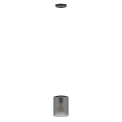 Eglo - Pendel 1xE27/40W/230V grå
