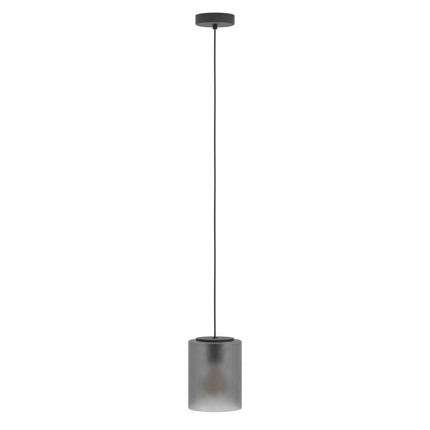Eglo - Pendel 1xE27/40W/230V grå
