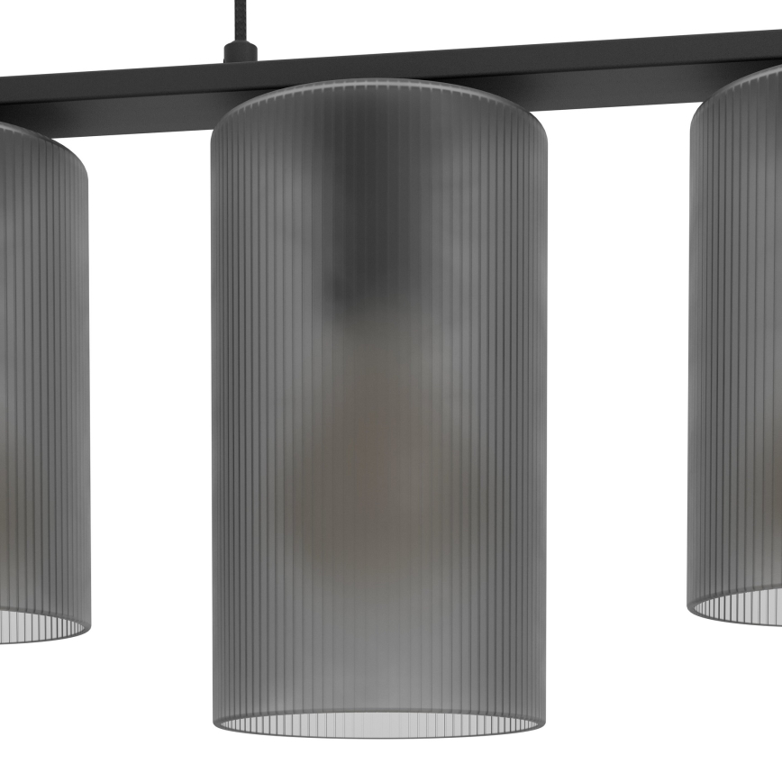 Eglo - Pendel COLOMERA 5xE27/40W/230V grå