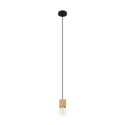 Eglo - Pendel 1xE27/28W/230V - FSC certificeret