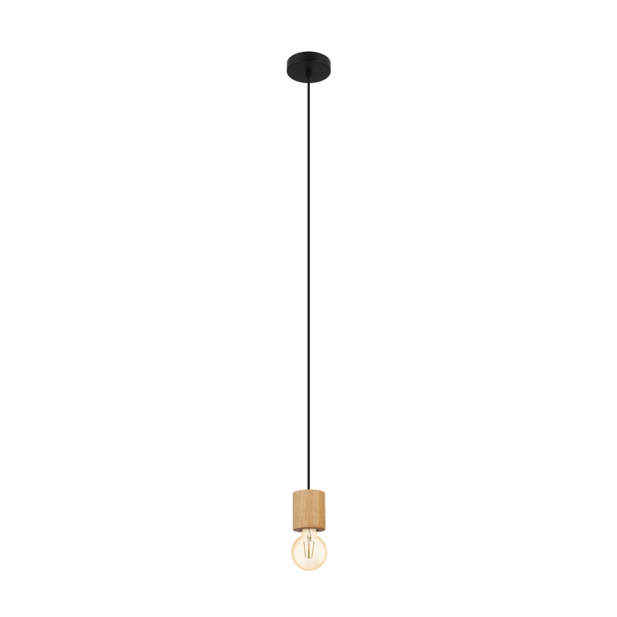 Eglo - Pendel 1xE27/28W/230V - FSC certificeret