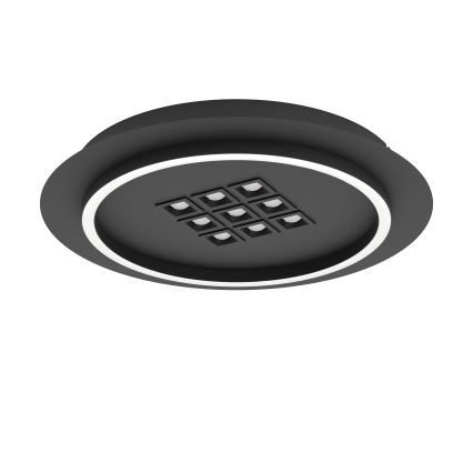 Eglo - LED loftlampe dæmpbar LED/21,4W/230V 2700-6500K sort + fjernbetjening