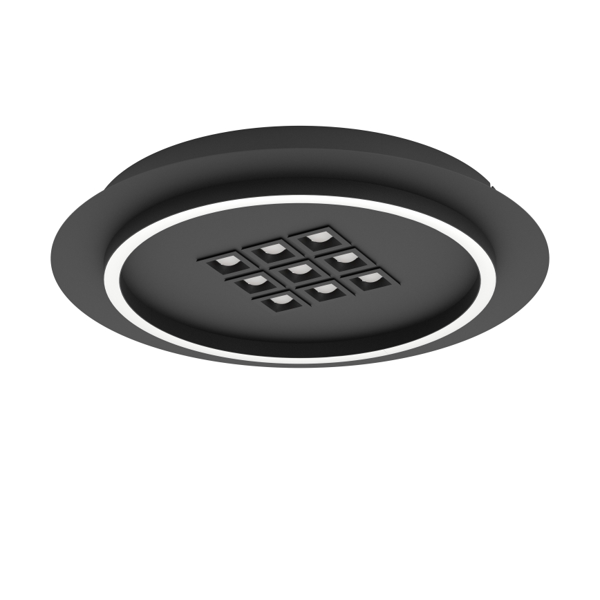 Eglo - LED loftlampe dæmpbar LED/21,4W/230V 2700-6500K sort + fjernbetjening