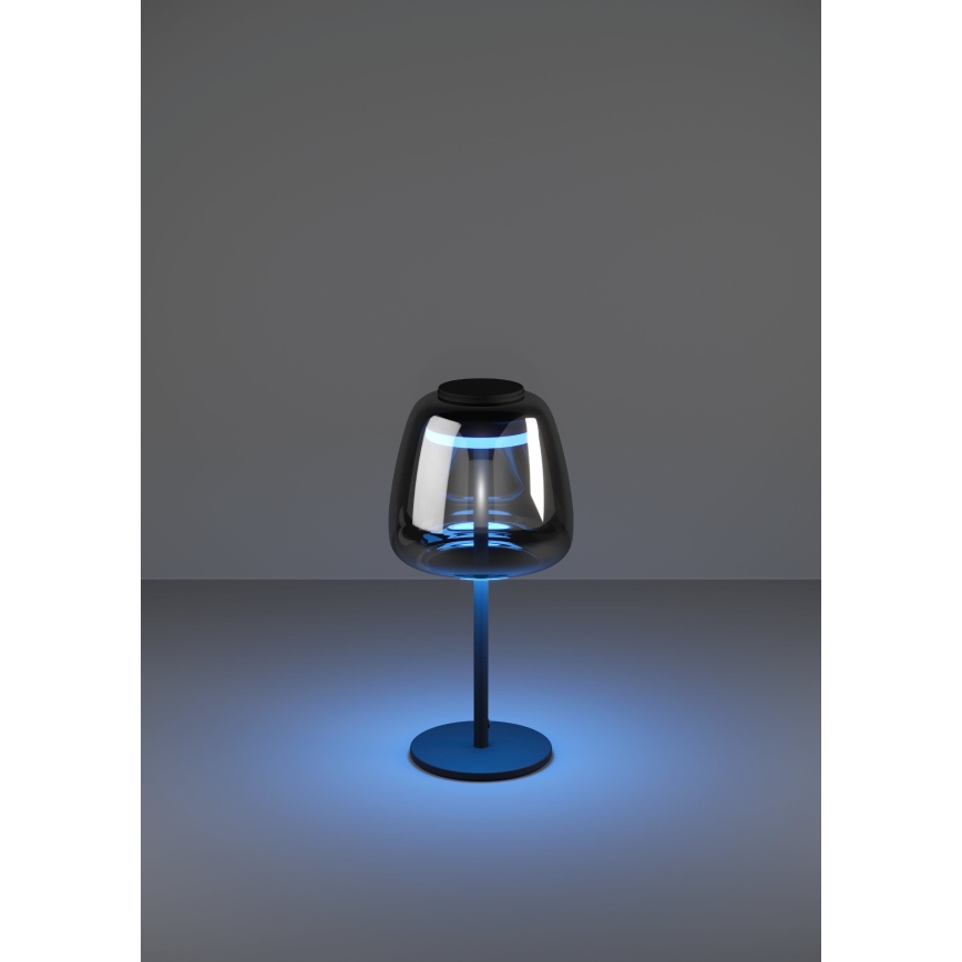 Eglo - LED RGBW Dæmpbar bordlampe LED/7,7W/230V 2700-6500K røgfarvet