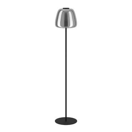 Eglo - LED RGBW dæmpbar gulvlampe LED/15,5W/230V 2700-6500K røgfarvet