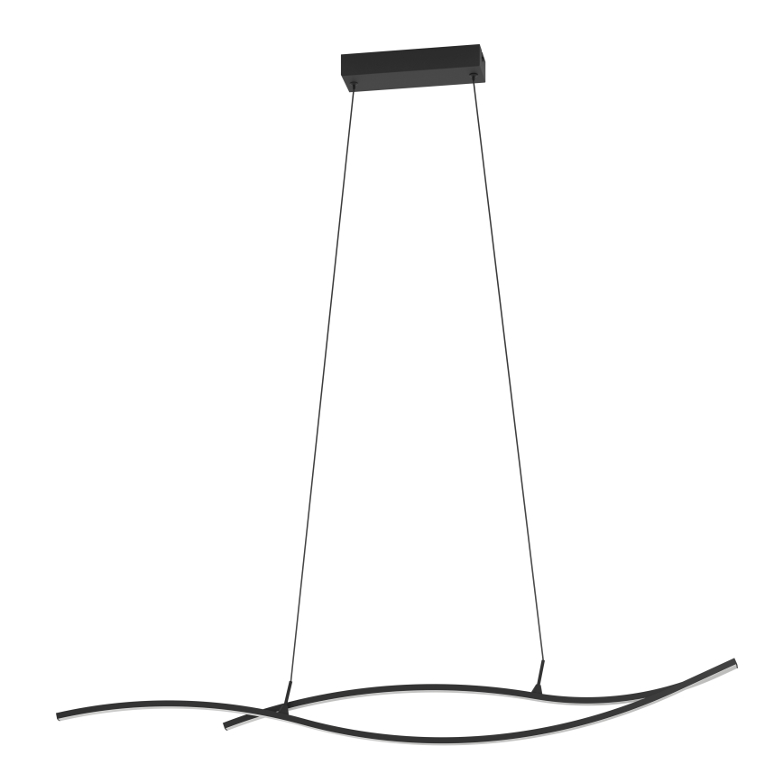 Eglo - LED pendel LED/20W/230V 4000K sort
