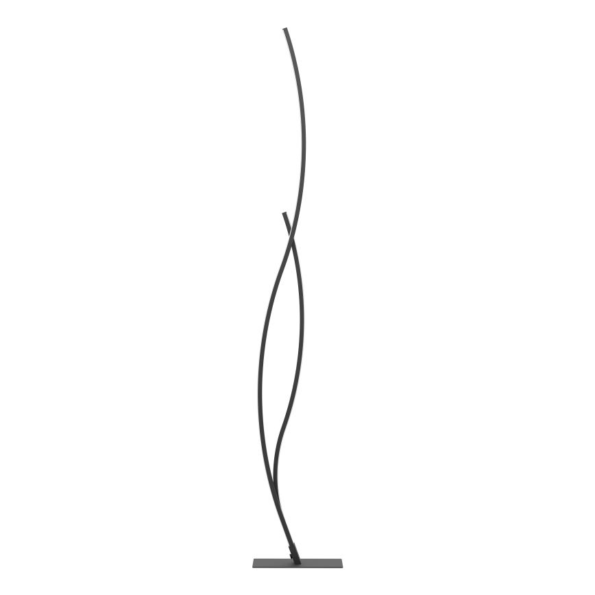 Eglo - LED gulvlampe LED/20W/230V 4000K sort