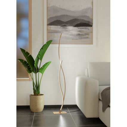Eglo - LED gulvlampe LED/20W/230V 4000K beige