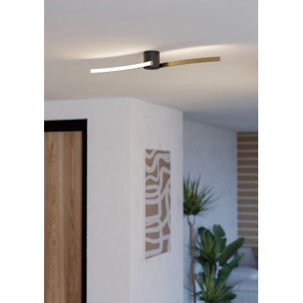 Eglo - LED loftlampe LED/12W/230V 4000K guldfarvet