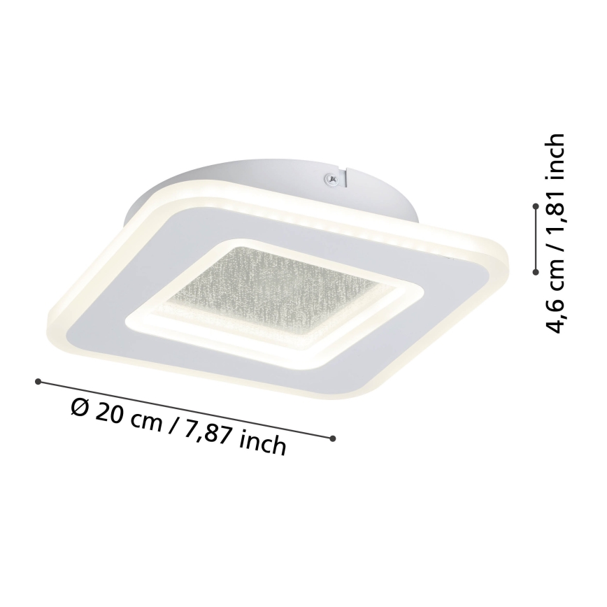 Eglo - LED væglampe LED/12W/230V 4000K hvid