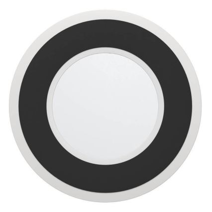 Eglo - LED væglampe LED/12W/230V 4000K sort