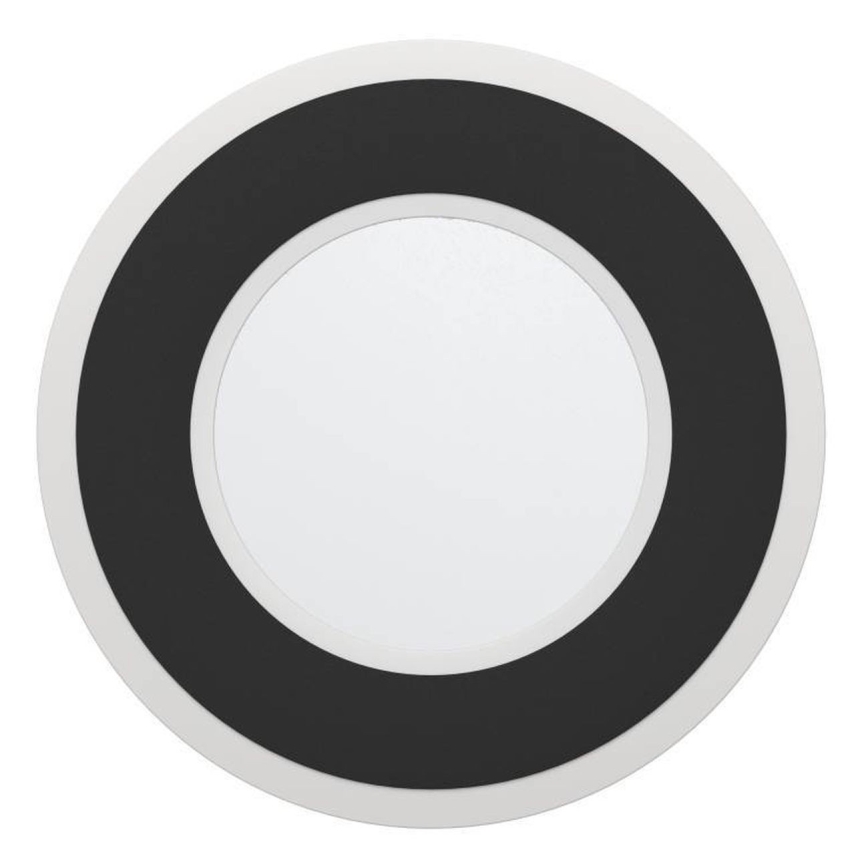 Eglo - LED væglampe LED/12W/230V 4000K sort