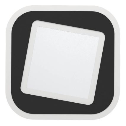 Eglo - LED væglampe LED/12W/230V 4000K sort