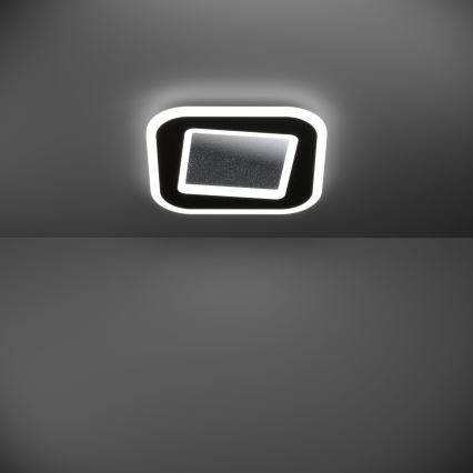 Eglo - LED loftlampe dæmpbar LED/20W/230V 2700-6500K sort + fjernbetjening