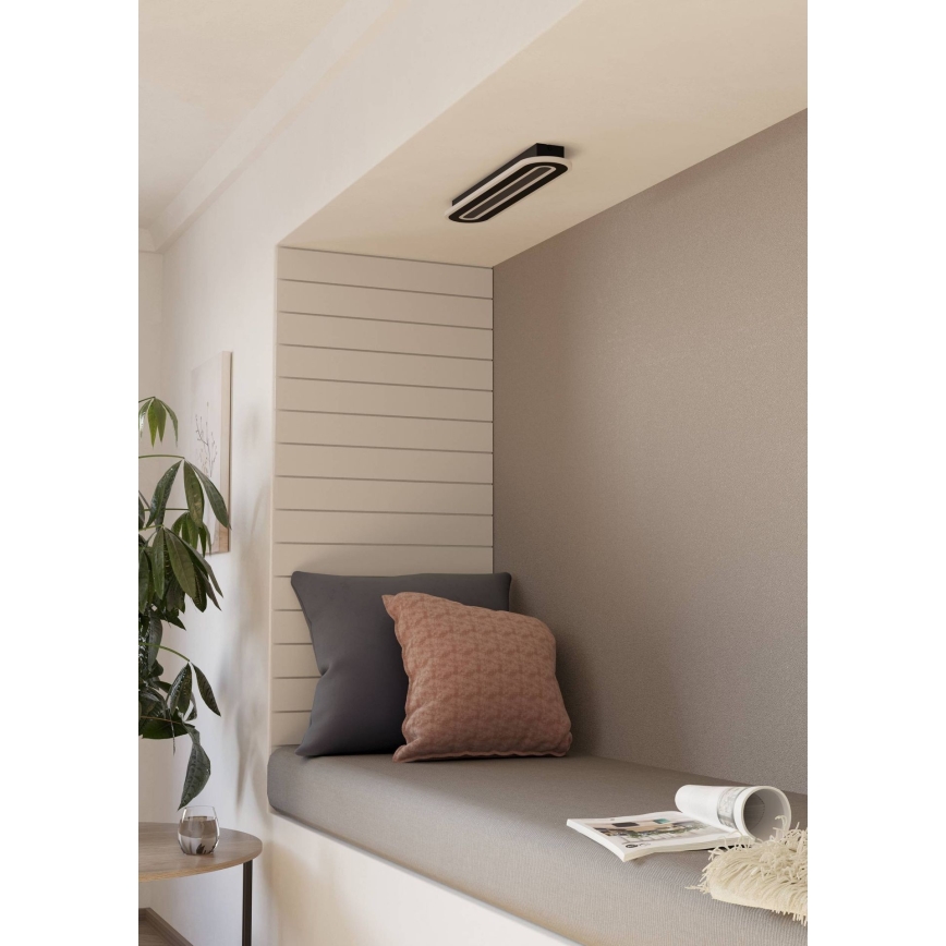 Eglo - LED loftlampe dæmpbar LED/20W/230V 2700-6500K sort + fjernbetjening