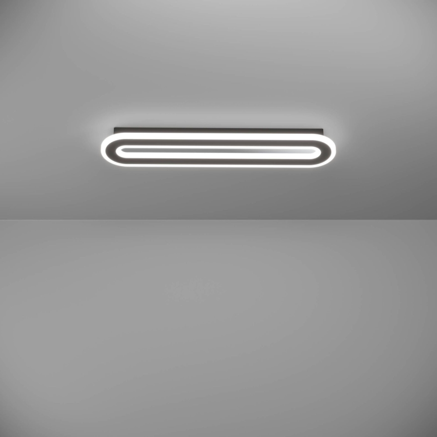 Eglo - LED loftlampe dæmpbar LED/20W/230V 2700-6500K sort + fjernbetjening