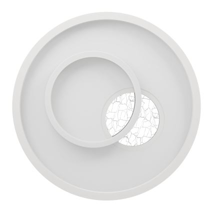 Eglo - LED loftlampe 1xLED/14W/230V + 1xLED/8,5W diameter 38 cm hvid