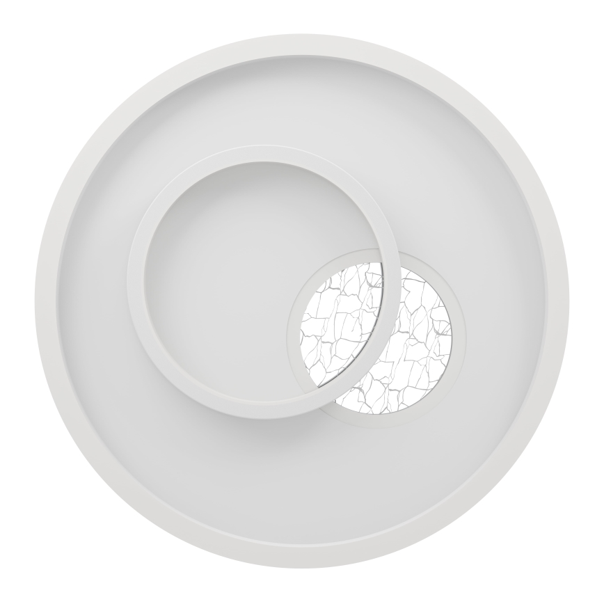 Eglo - LED loftlampe 1xLED/14W/230V + 1xLED/8,5W diameter 38 cm hvid