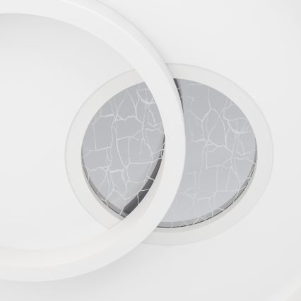 Eglo - LED loftlampe 1xLED/14W/230V + 1xLED/8,5W diameter 38 cm hvid
