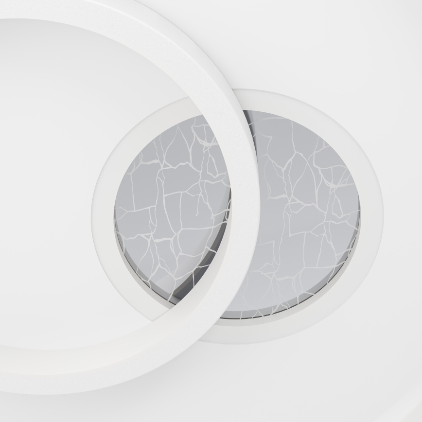 Eglo - LED loftlampe 1xLED/14W/230V + 1xLED/8,5W diameter 38 cm hvid