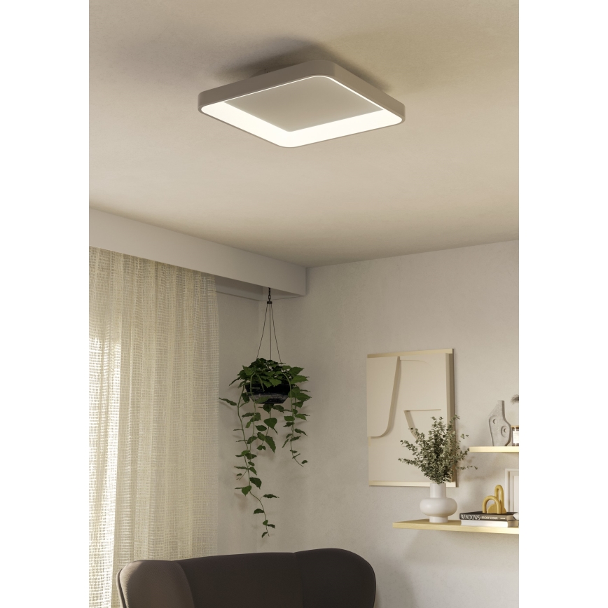 Eglo - LED loftlampe dæmpbar LORETELLO LED/12W/230V hvid + fjernbetjening