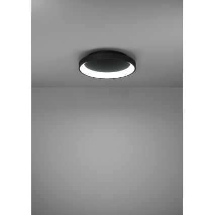 Eglo - LED loftlampe dæmpbar LED/12W/230V 2700-6500K sort + fjernbetjening