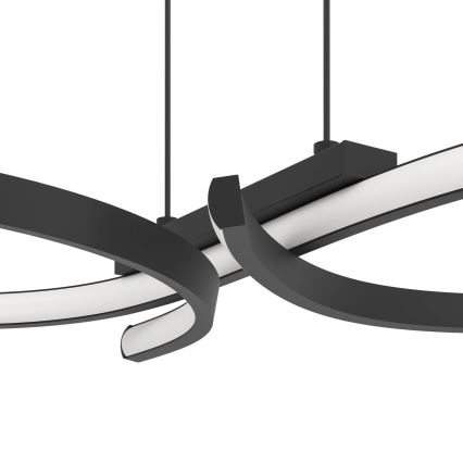 Eglo - LED pendel LED/21W/230V 3000K sort