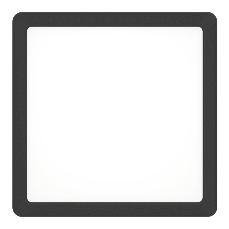 Eglo - LED loftlampe LED/10,5W/230V 2700/4000/6500K 22x22cm sort