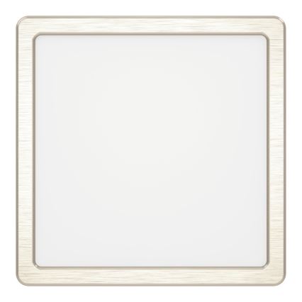 Eglo - LED loftlampe LED/10,5W/230V 2700/4000/6500K 22x22 cm mat krom