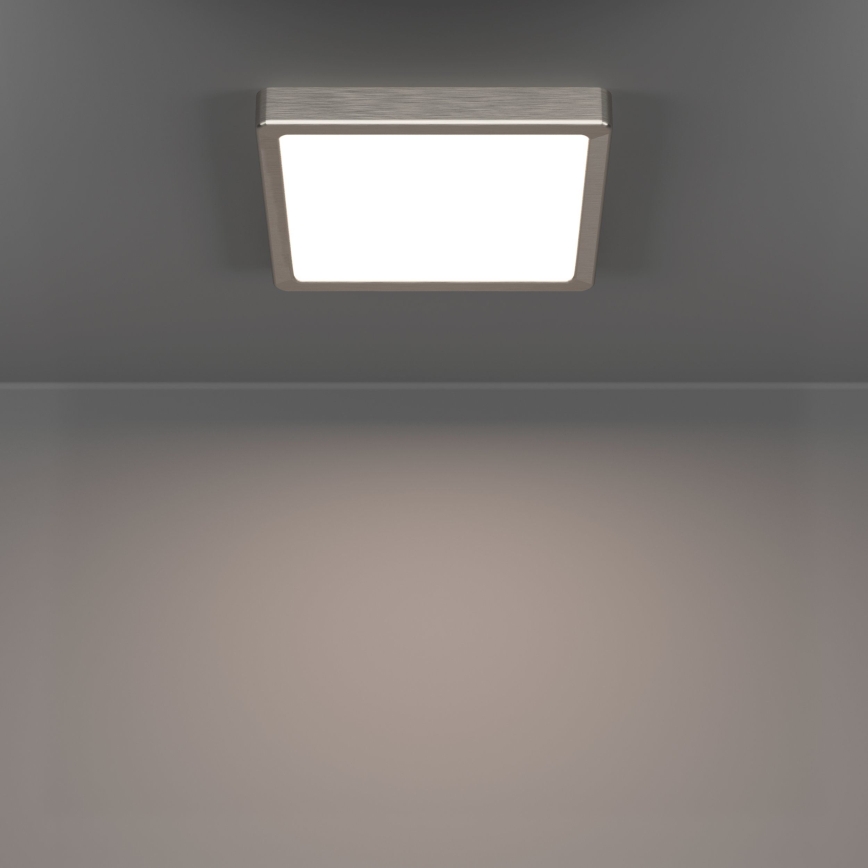 Eglo - LED loftlampe LED/10,5W/230V 2700/4000/6500K 22x22 cm mat krom