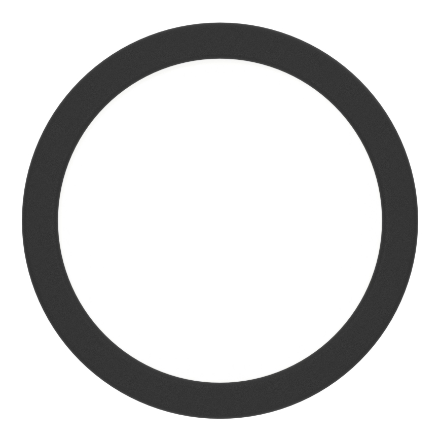 Eglo - LED loftlampe til badeværelse LED/7,5 W/230 V Ø 16,6 cm IP44 sort