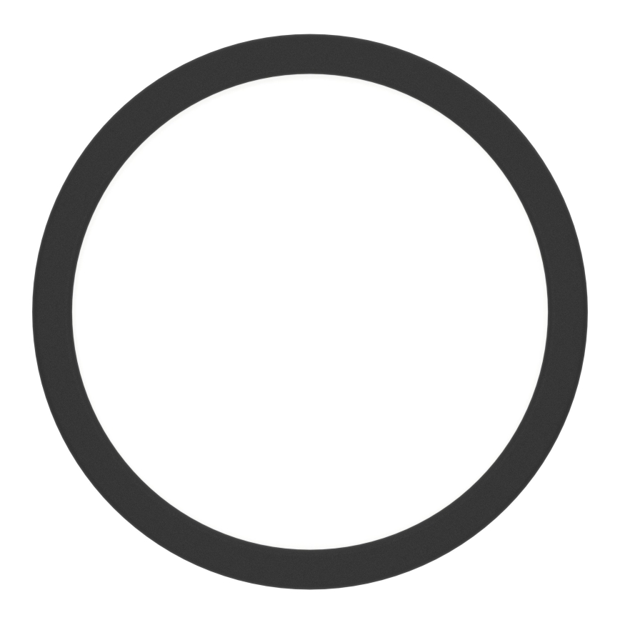 Eglo - LED-loftlampe til badeværelse LED/11,5W/230V Ø 21,1 cm IP44 sort