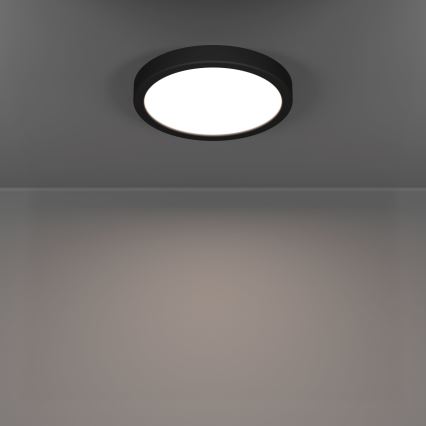 Eglo - LED badeværelsesloftlampe LED/11,5W/230V 2700/4000/6500K Ø 21,1 cm IP44 sort