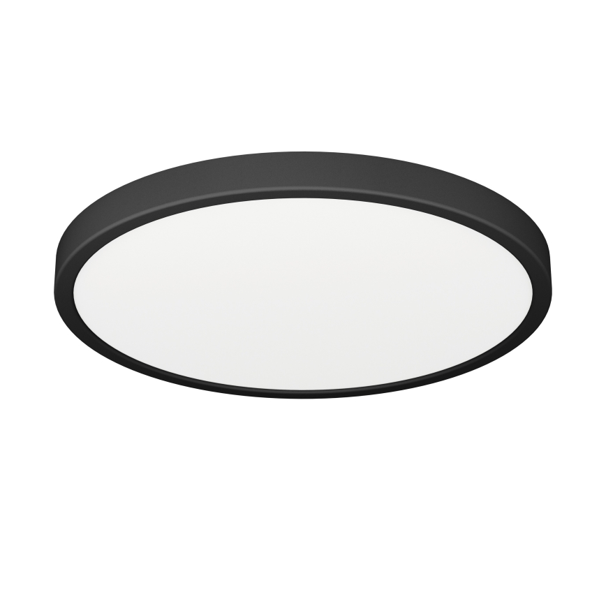 Eglo - LED loftlampe til badeværelse LED/14,2W/230V 2700/4000/6500K Ø 27,8 cm IP44 sort