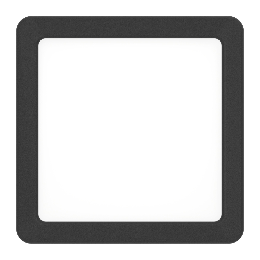 Eglo - LED loftlampe til badeværelse LED/7W/230V 15x15 cm IP44 sort