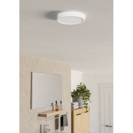 Eglo - LED-badeværelsesloftlampe LED/7,5W/230V 2700/4000/6500K pr. 16,6 cm IP44 hvid