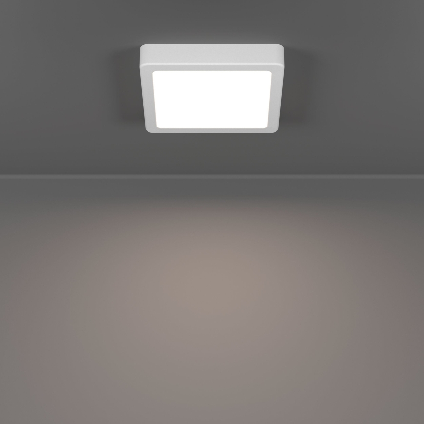 Eglo - LED-badeværelsesloftlampe 7W/230V 2700/4000/6500K 15x15 cm IP44 hvid
