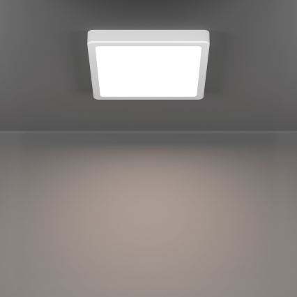 Eglo - LED badeværelsesloftlampe LED/10,5W/230V 2700/4000/6500K 22x22 cm IP44 hvid