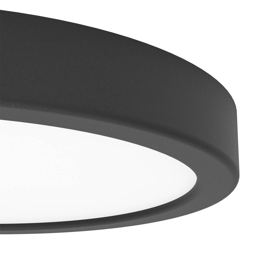 Eglo - LED RGBW Dæmpbar loftlampe til badeværelse LED/11,2W/230V 2700-6500K Ø 21,1cm IP44 sort