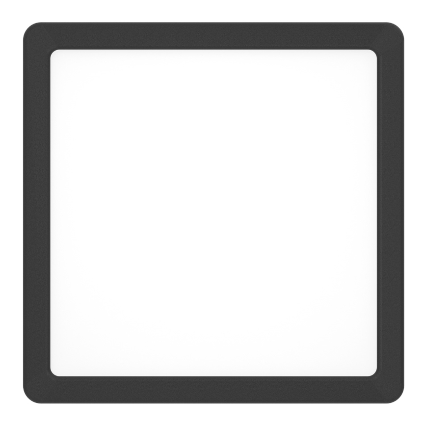 Eglo - LED RGBW dæmpbar loftlampe til badeværelse LED/10,5W/230V 2700-6500K 22x22 cm IP44 sort